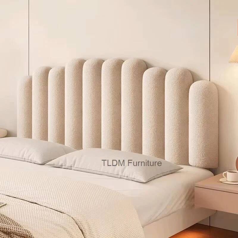 枕モダンなダブルベッドヘッドボード畳衝突防止ライト高級ラムウ - Headboard Cushion Backrest Tatami のレビューと価格