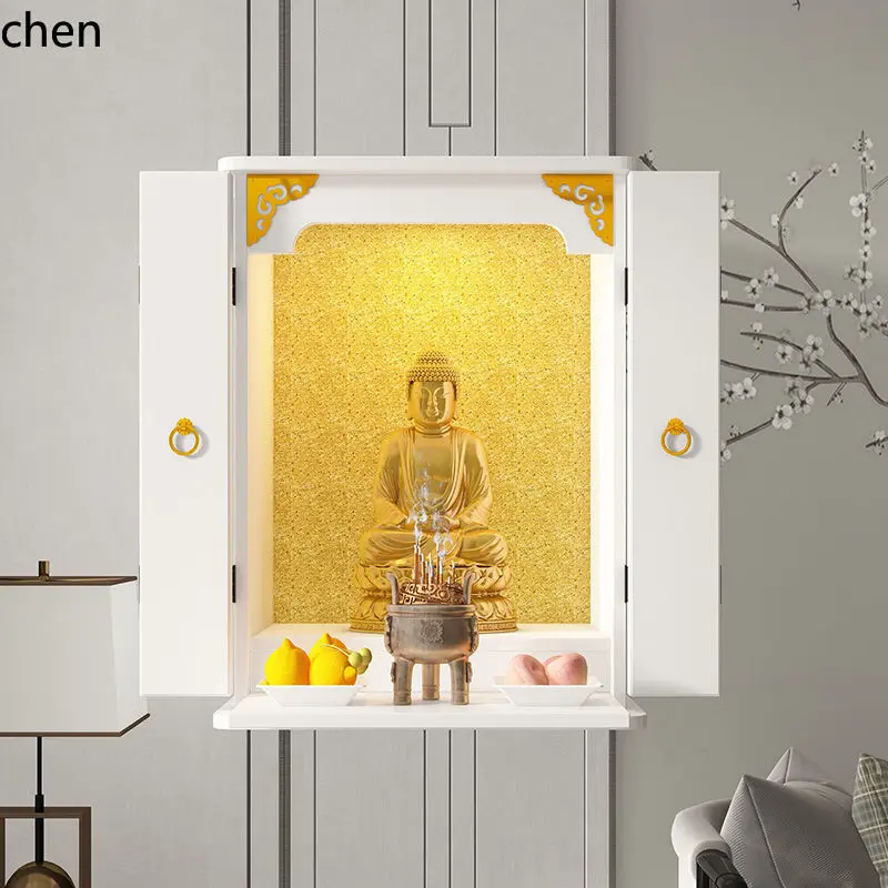 r5.20 家庭用仏壇 ドア付き 祭り物台 シンプルモダン  - Tables のレビューと価格
