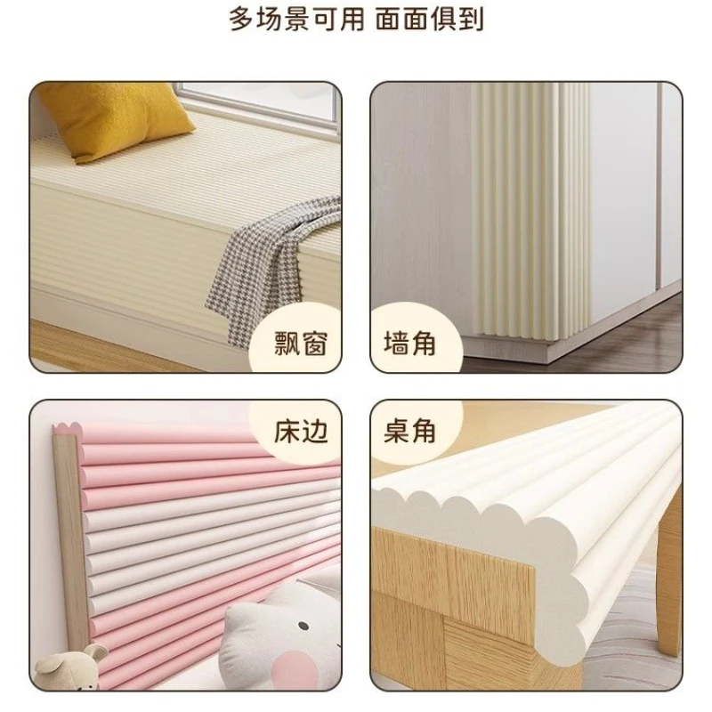 自己粘着拡張ウォールステッカー畳ソフトバッグヘッドボード衝突 - Headboard Cushion Backrest Tatami のレビューと価格