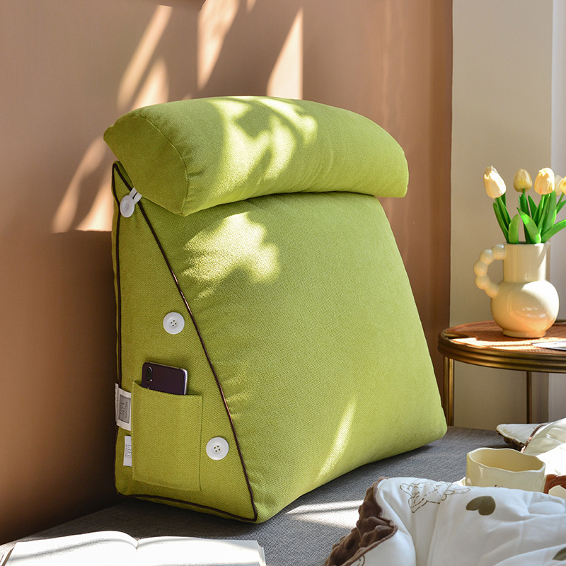 1pc ベッドヘッド畳三角ヘッドボードクッションソフトで快適 - Headboard Cushion Backrest Tatami のレビューと価格