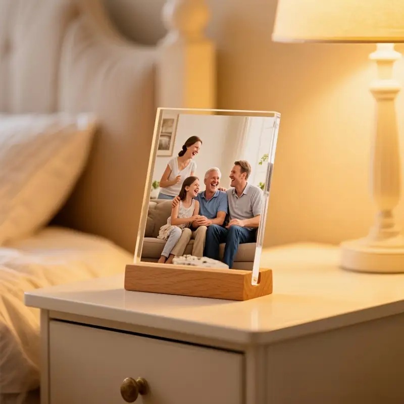 オールシーズン対応 1個入り カスタマイズ可能な写真入りアク - Bedroom Furniture のレビューと価格