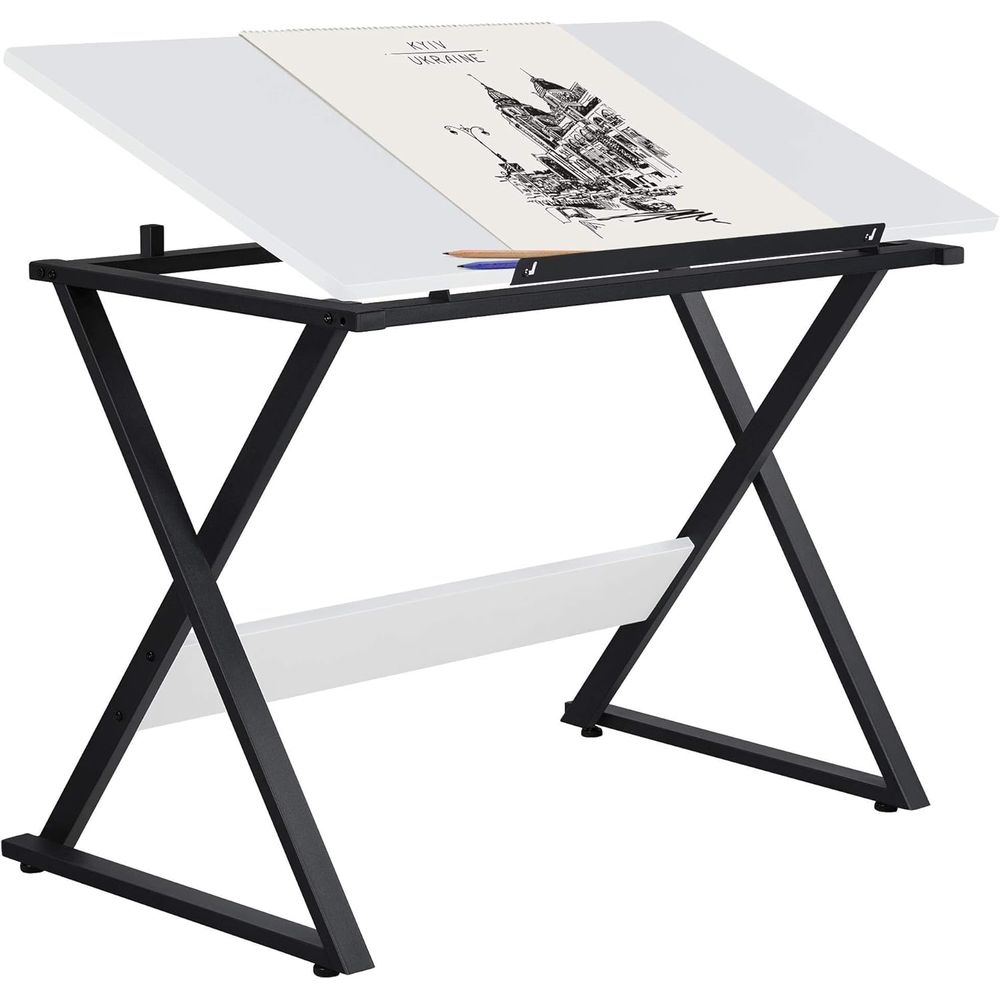 ドレーティングテーブルまたはアーティスト用アートデスク、絵画 - Tables のレビューと価格