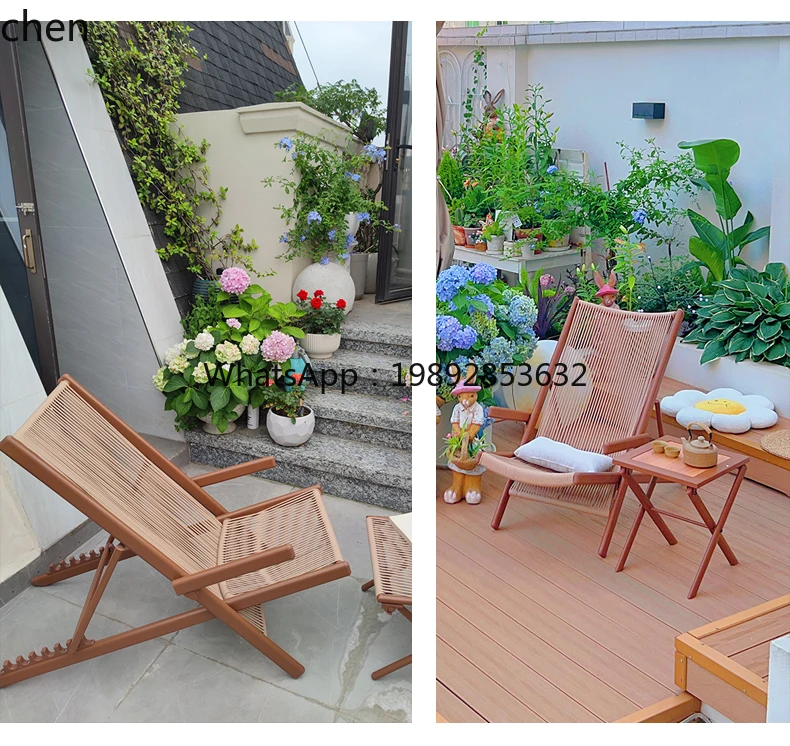r5.13 バルコニーラウンジチェア ホームカジュアル折りた - Chairs のレビューと価格