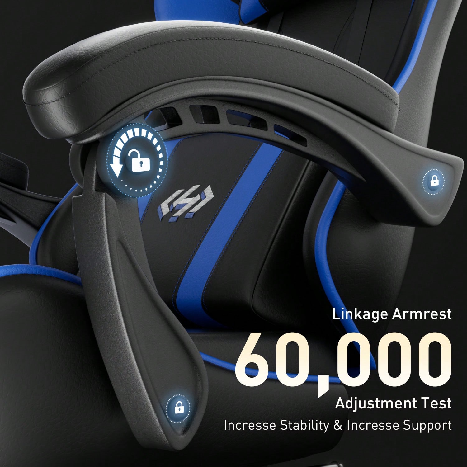 HLDIRECTゲーミングチェア、人間工学に基づいたコンピュ - Chairs のレビューと価格