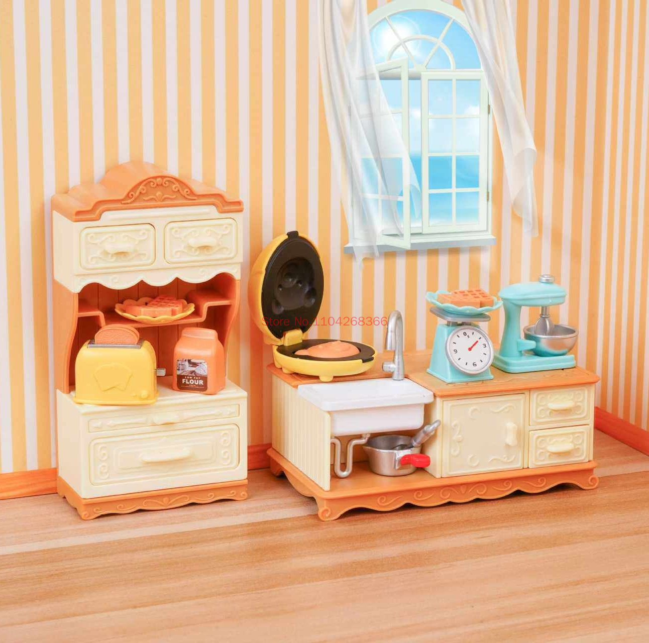 フォレストファミリー 1/12 キッチン家具バスルーム寝室耐 - Bedroom Furniture のレビューと価格
